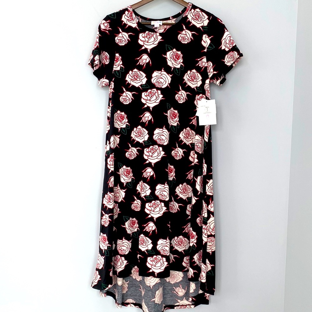 Amazing Rose print LLR Carly dress